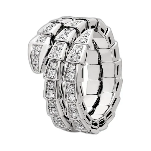 Serpentine Double Ring