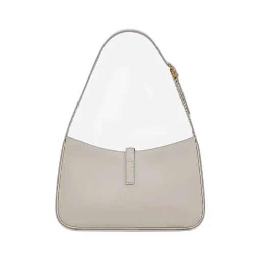Saint Laurent Le 5 à 7 Logo Plaque Hobo Bag