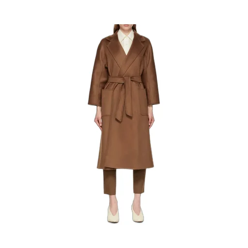 Max Mara Ludmilla Belted Long-Sleeved Coat