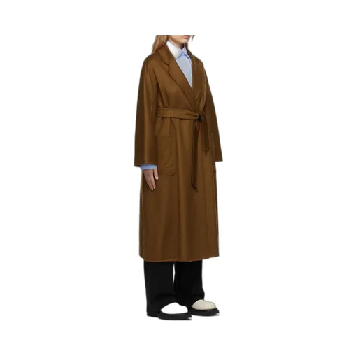 Max Mara Ludmilla Belted Long-Sleeved Coat