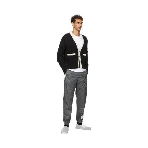 4-Bar Stripe Cardigan