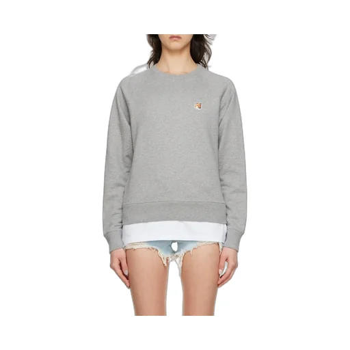 Maison Kitsuné Fox Head Patch Sweatshirt