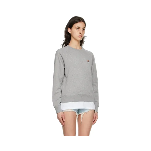 Maison Kitsuné Fox Head Patch Sweatshirt