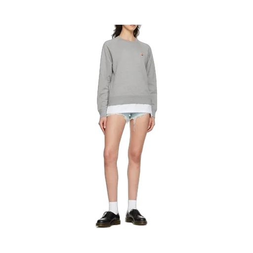 Maison Kitsuné Fox Head Patch Sweatshirt