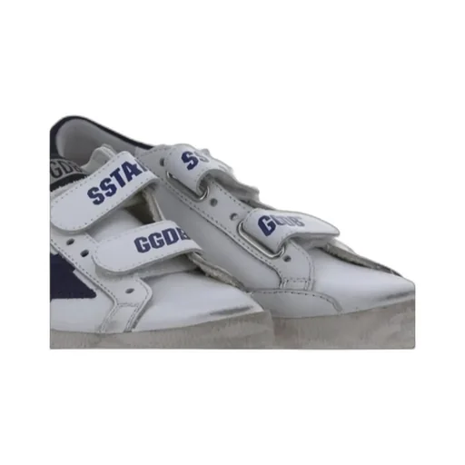 Golden Goose Kids Old School Velcro Strap Sneakers