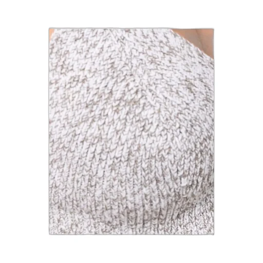 Off-White Languid Knitted Cropped Top