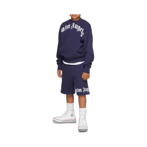 Logo Print Crew Neck Sweatshirt