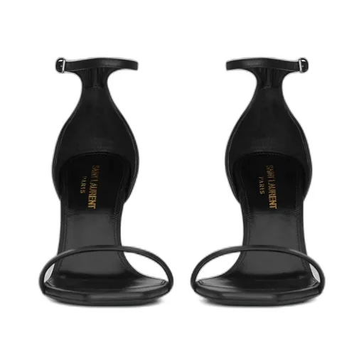 Saint Laurent Opyum Square-Toe Sandals