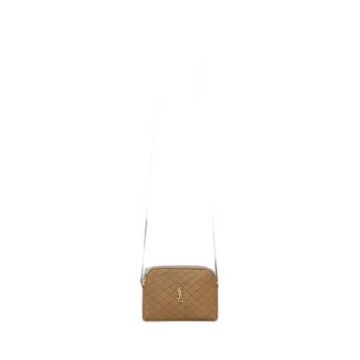 Saint Laurent Gaby Quilted Chain Pouch