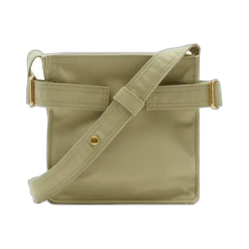 Burberry Trench Logo-Embroidered Zipped Messenger Bag