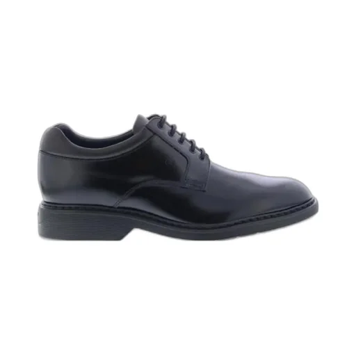 Hogan Hogan Logo Embossed Lace-Up Shoes