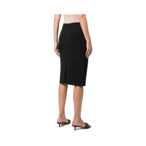 Emporio Armani High Waist Midi Pencil Skirt