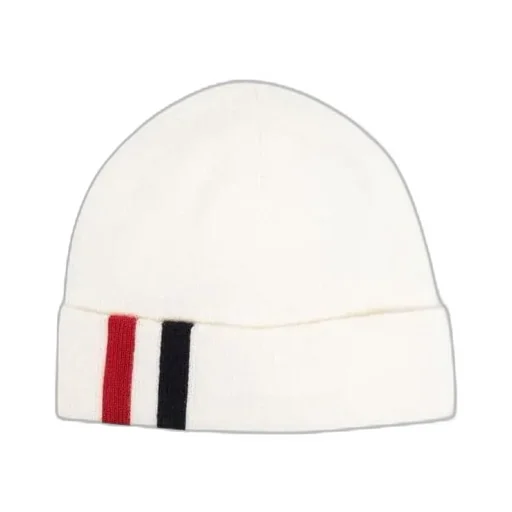 Stripe Detail Merino Beanie