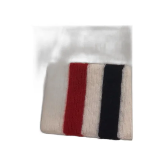 Stripe Detail Merino Beanie