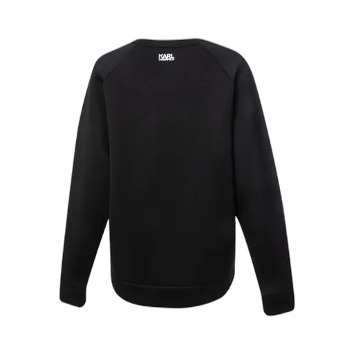 Black Printed Sweater