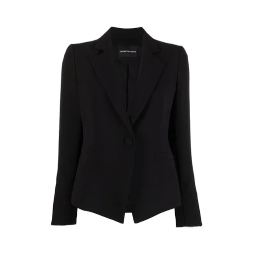 Single-Breasted Fitted Blazer