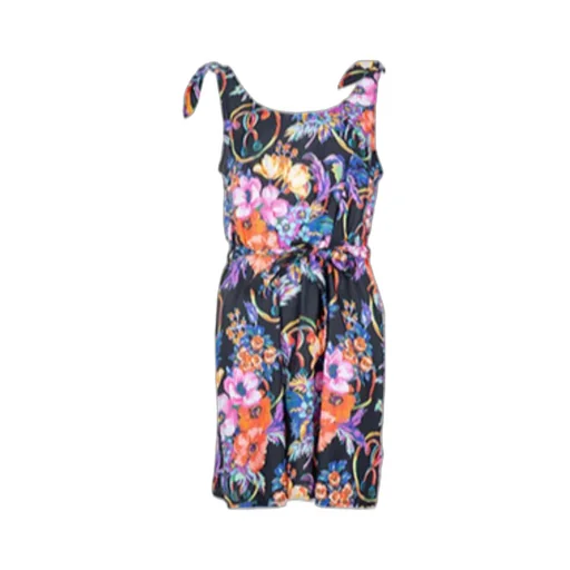 Black Printed Dress