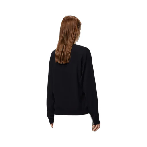 Inlaid Wool Pullover