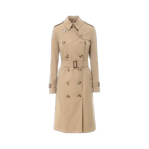 Burberry Kensington Heritage Double Breated Belted Trench Coat