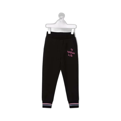 Monnalisa Logo Embroidered Track Pants