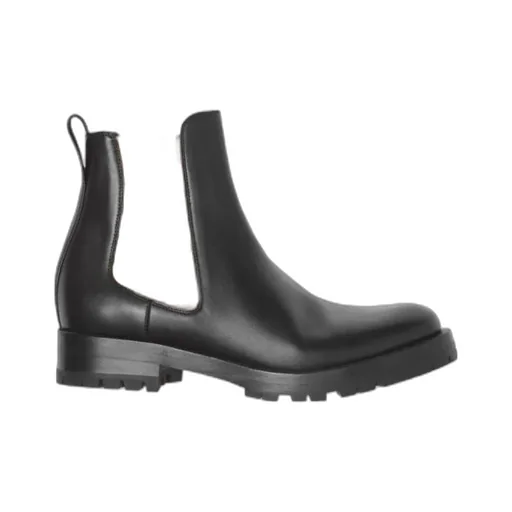 Burberry Checked Chelsea Boots