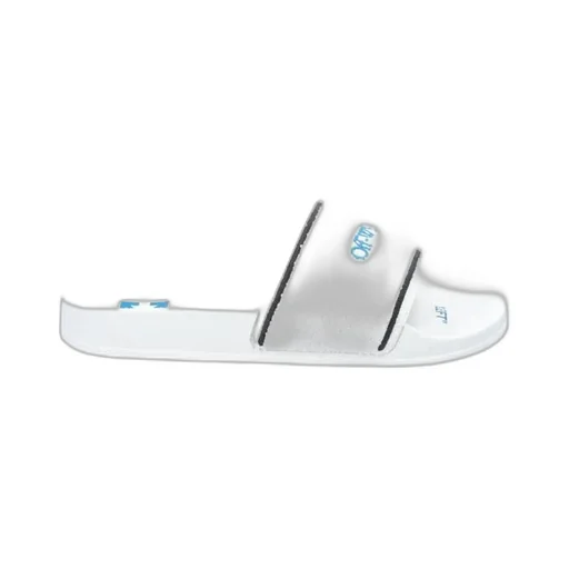 Towel Logo-Embroidered Slides