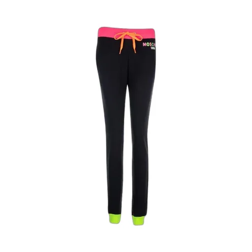 Strap-Up Colorful Lettered Casual Pants
