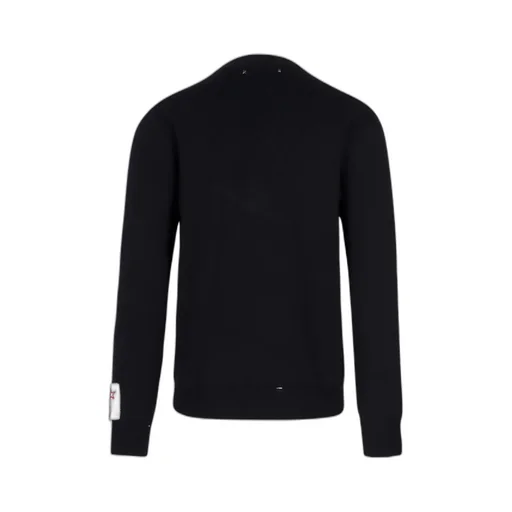 Golden Goose Deluxe Brand Logo Patch Knitted Jumper