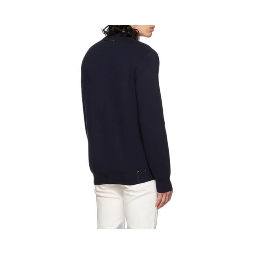 Golden Goose Deluxe Brand Logo Patch Knitted Jumper