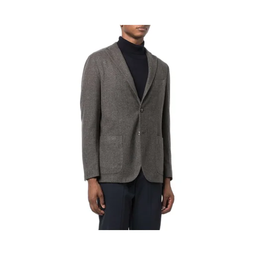 K-Jacket Single-Breasted Wool Jacket