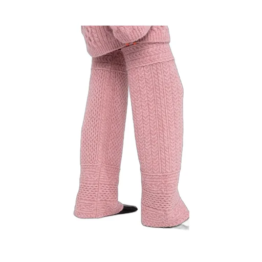 Fina Cable-Knit Trousers