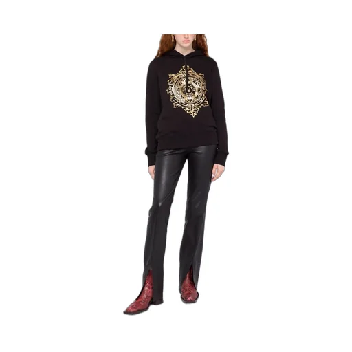 Versace Jeans Couture V-Emblem Drawstring Hoodie