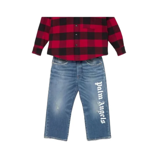 Logo-Print Jeans