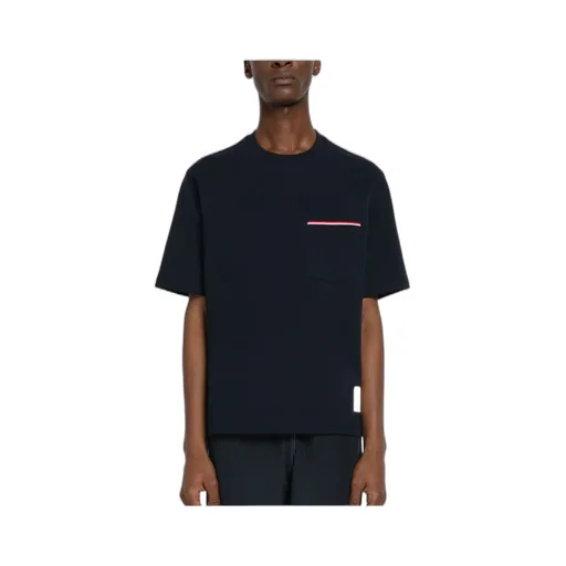 Thom Browne Short Sleeved Crewneck T-Shirt