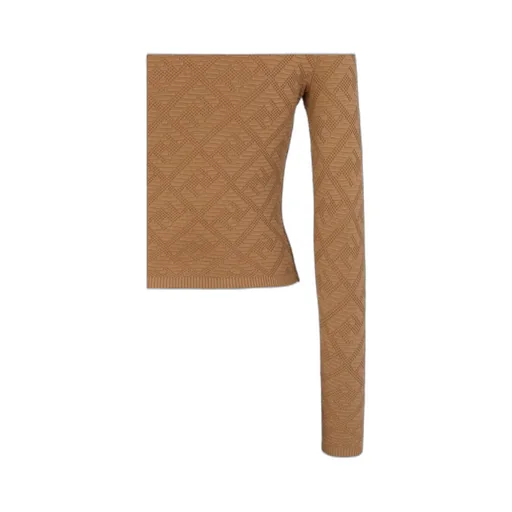 Beige Viscose Jumper