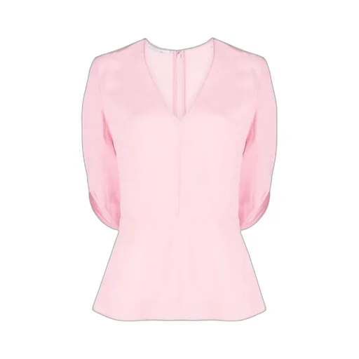 Melody V-Neck Peplum Blouse