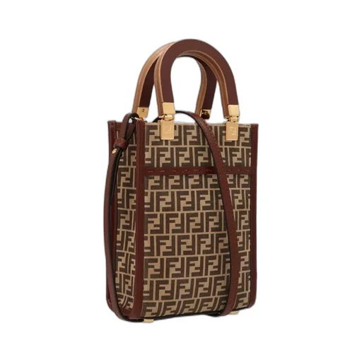 Fendi F Logo Top Hndl Mini Bag