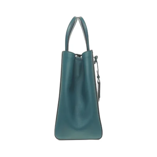 Navy Blue Logo Handbag
