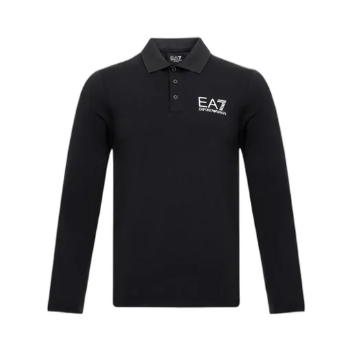 Long-Sleeved Polo Shirt