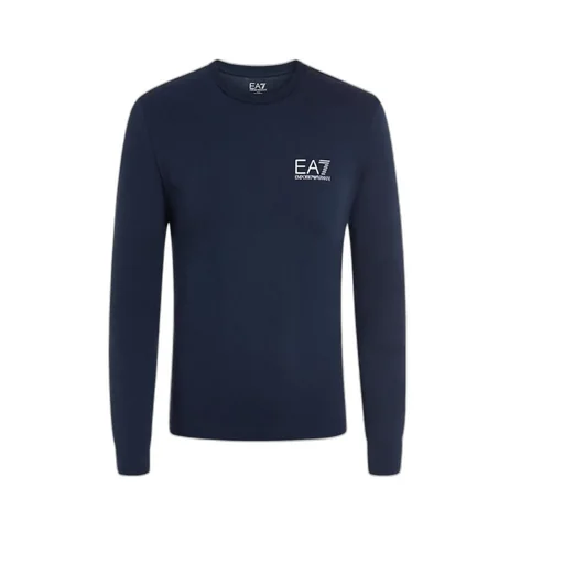 Navy Blue Long-Sleeved T-Shirt