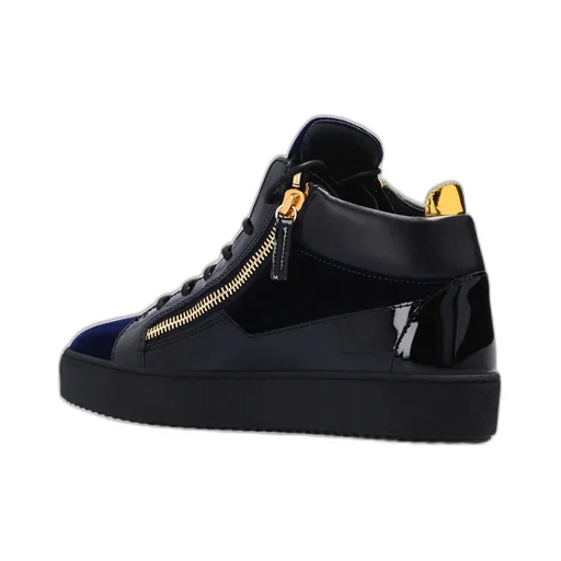 Giuseppe Zanotti Kriss High-Top Lace-Up Sneakers