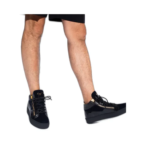Giuseppe Zanotti Kriss High-Top Lace-Up Sneakers