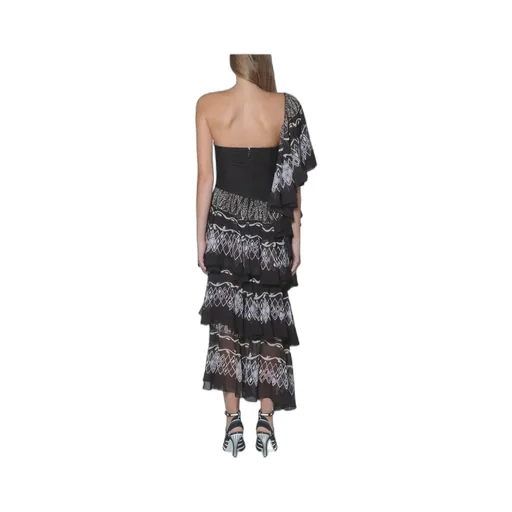 Layered Printed Maxi Dress