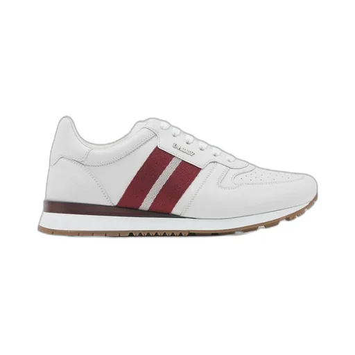 Striped Lace-Up Casual Sneakers
