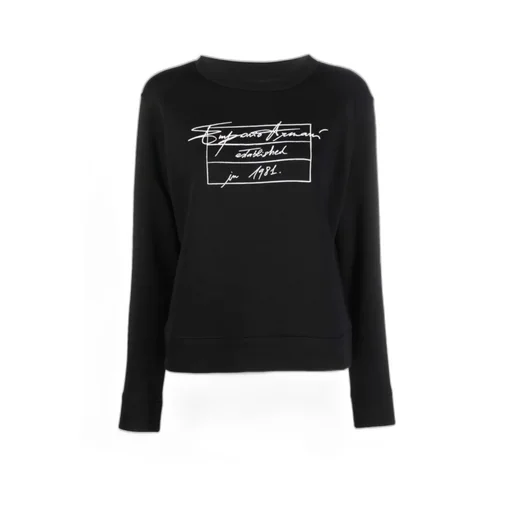 Logo-Print Long-Sleeve Sweatshirt