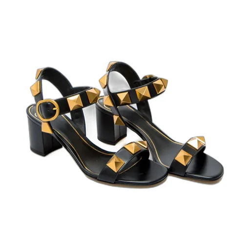 Valentino Garavani Roman Stud Ankle-Strap Sandals