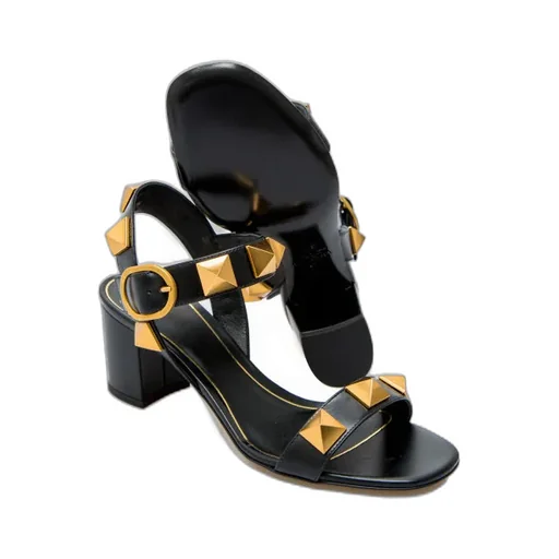 Valentino Garavani Roman Stud Ankle-Strap Sandals
