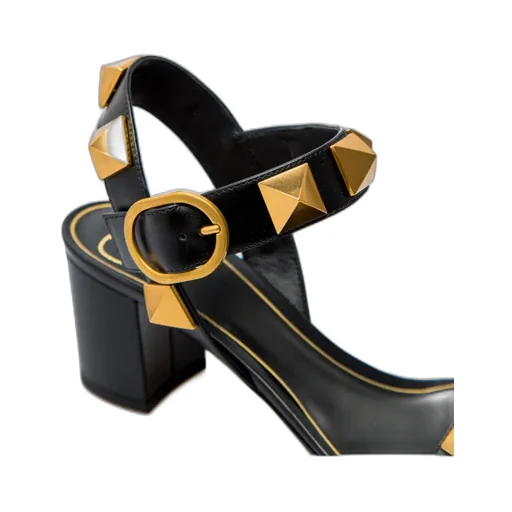 Valentino Garavani Roman Stud Ankle-Strap Sandals