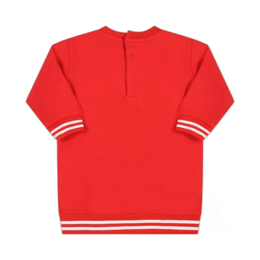 Winter Teddy Bear Fleece Dress