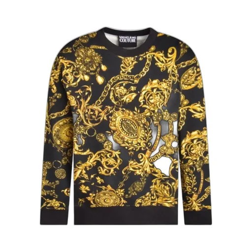 Baroque-Print Sweatshirt